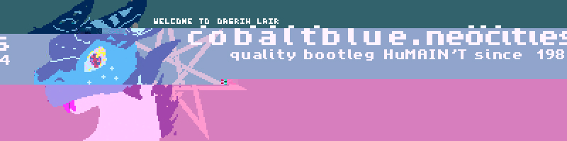cobaltblue.neocities: quality bootleg humain't since 1984