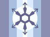 The glaciagender flag